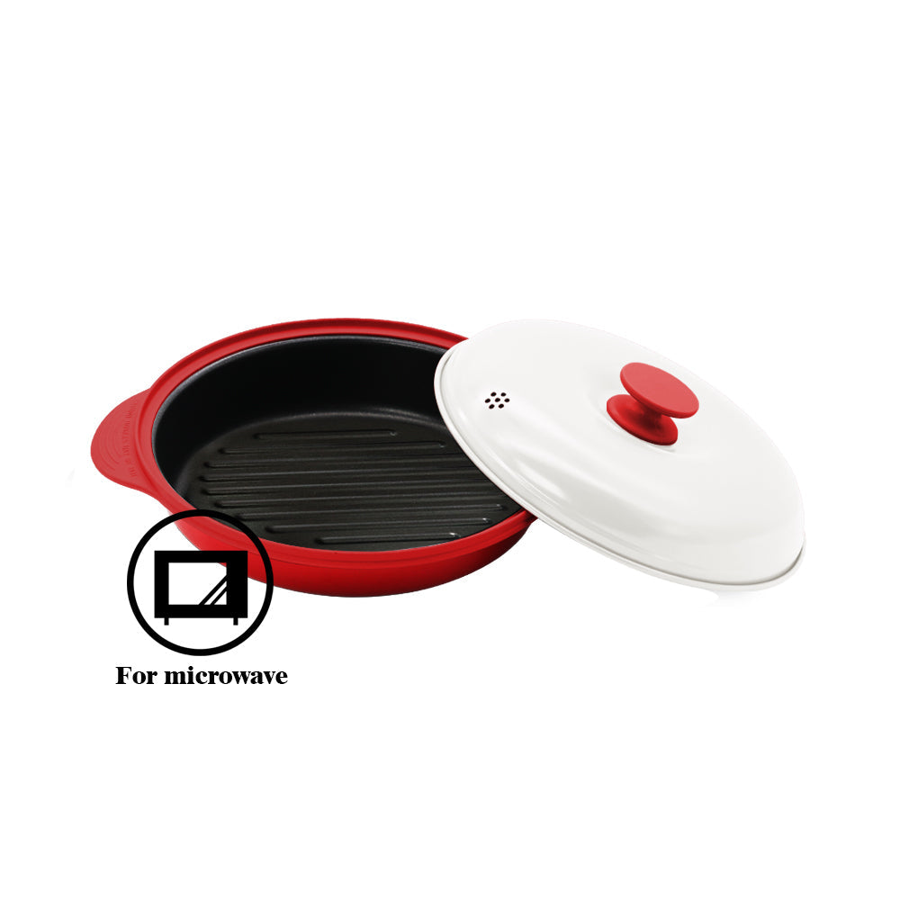 Microwave Grill Pot No Stick Cripser