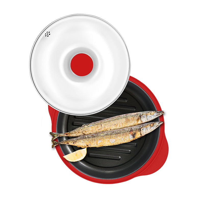 Microwave Grill Pot No Stick Cripser