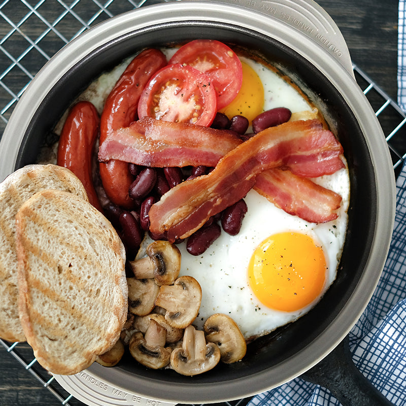 Microwave Grill Pot No Stick Cripser