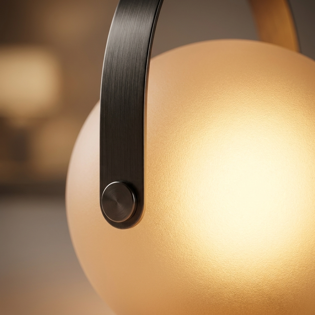 18-Ball Portable Ambient Lamp with warm glowing spheres. 5