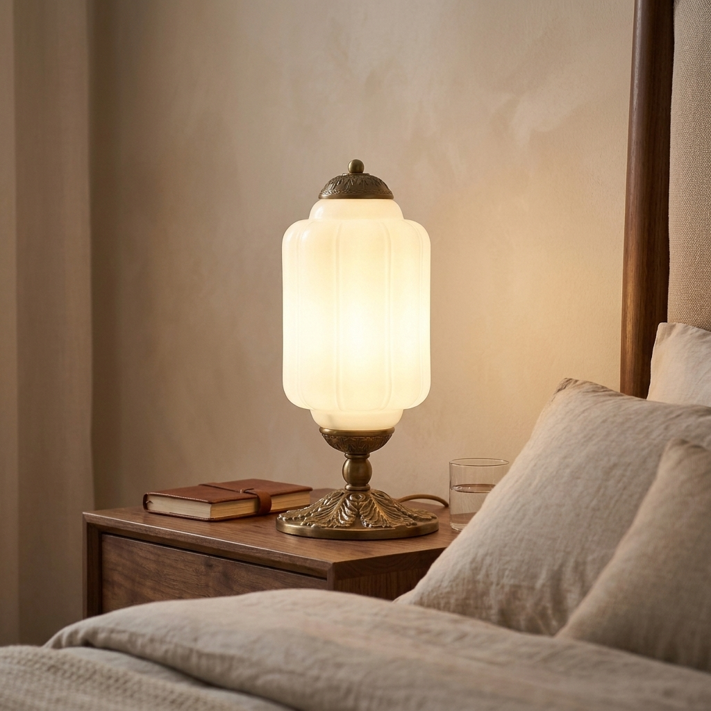 Sculptural atmosphere table lamp in various colors 3