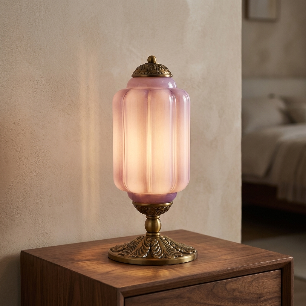 Sculptural atmosphere table lamp in various colors 5