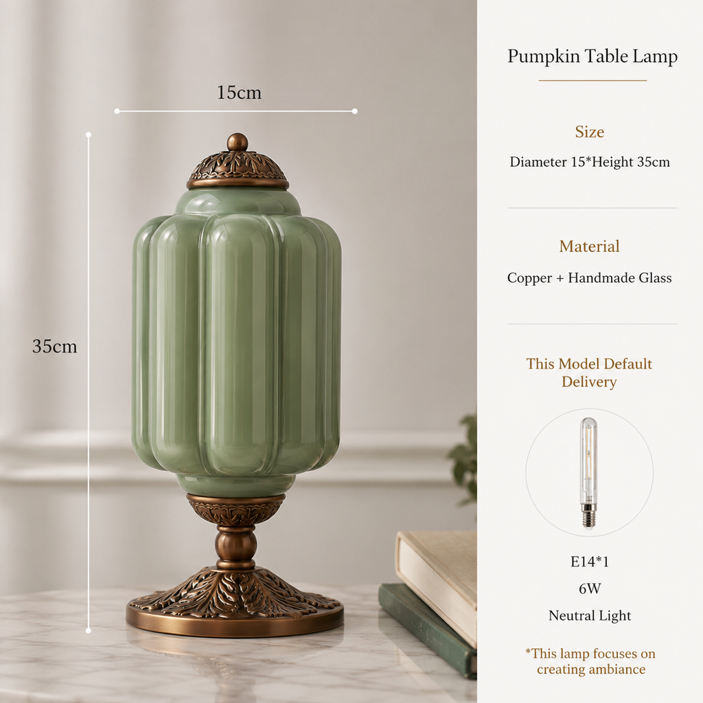 Sculptural atmosphere table lamp in various colors 8