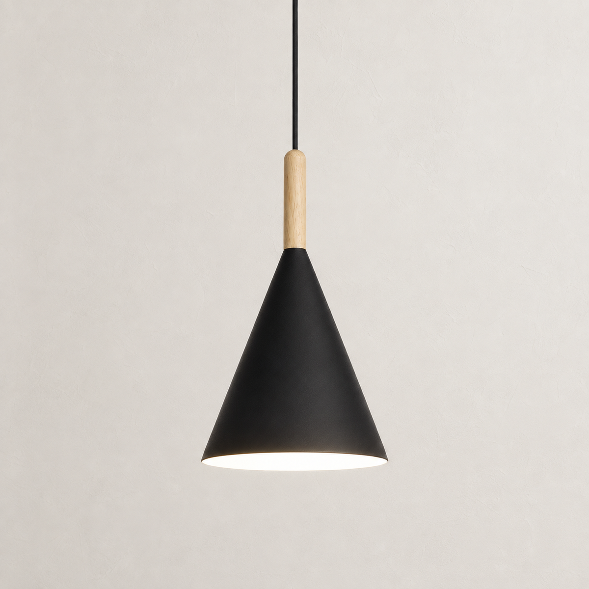 Colorful macaron glass pendant light for stylish home decor.