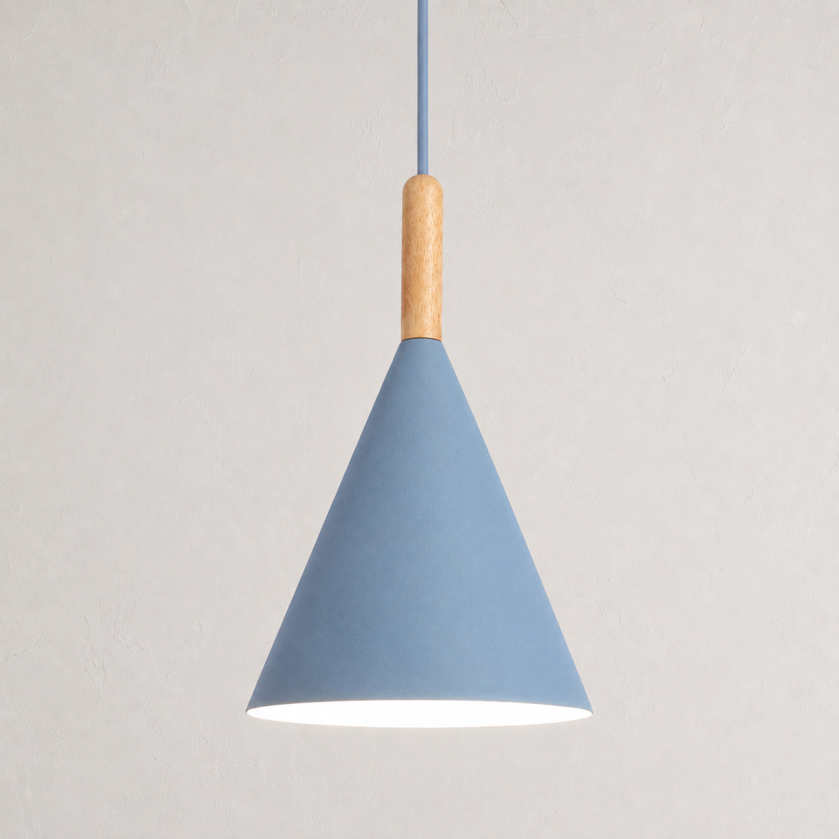 Colorful macaron glass pendant light for stylish home decor. 4