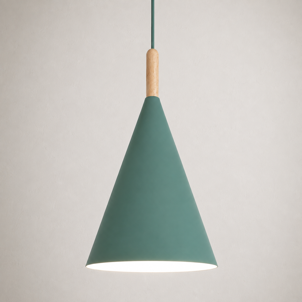 Colorful macaron glass pendant light for stylish home decor. 5