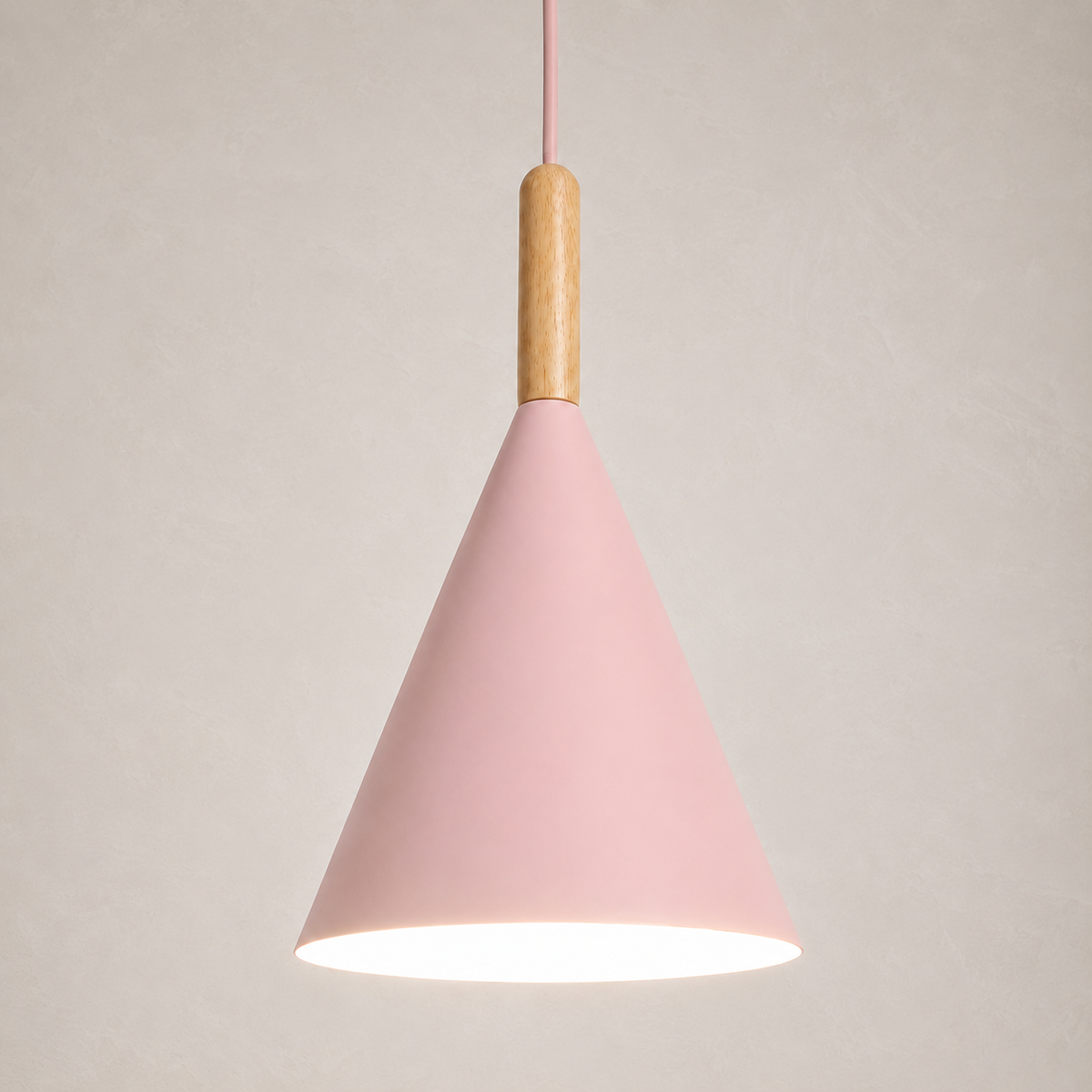Colorful macaron glass pendant light for stylish home decor. 7