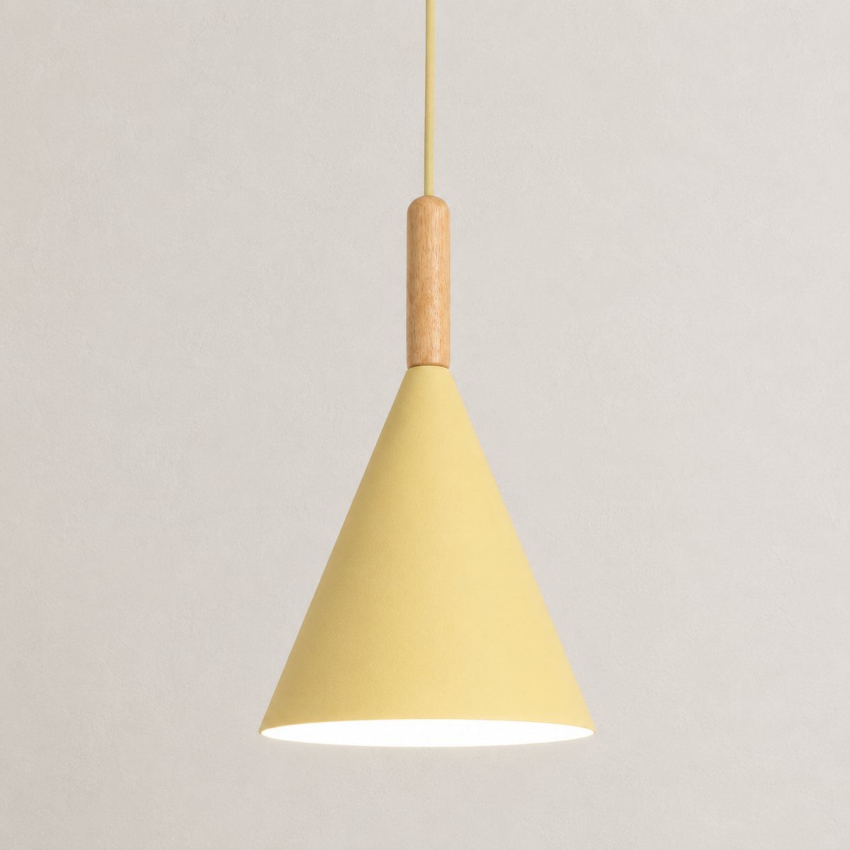 Colorful macaron glass pendant light for stylish home decor. 9