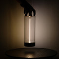 Collapsible LightRay Illuminator cordless LED lamp with magnetic string and touch controls