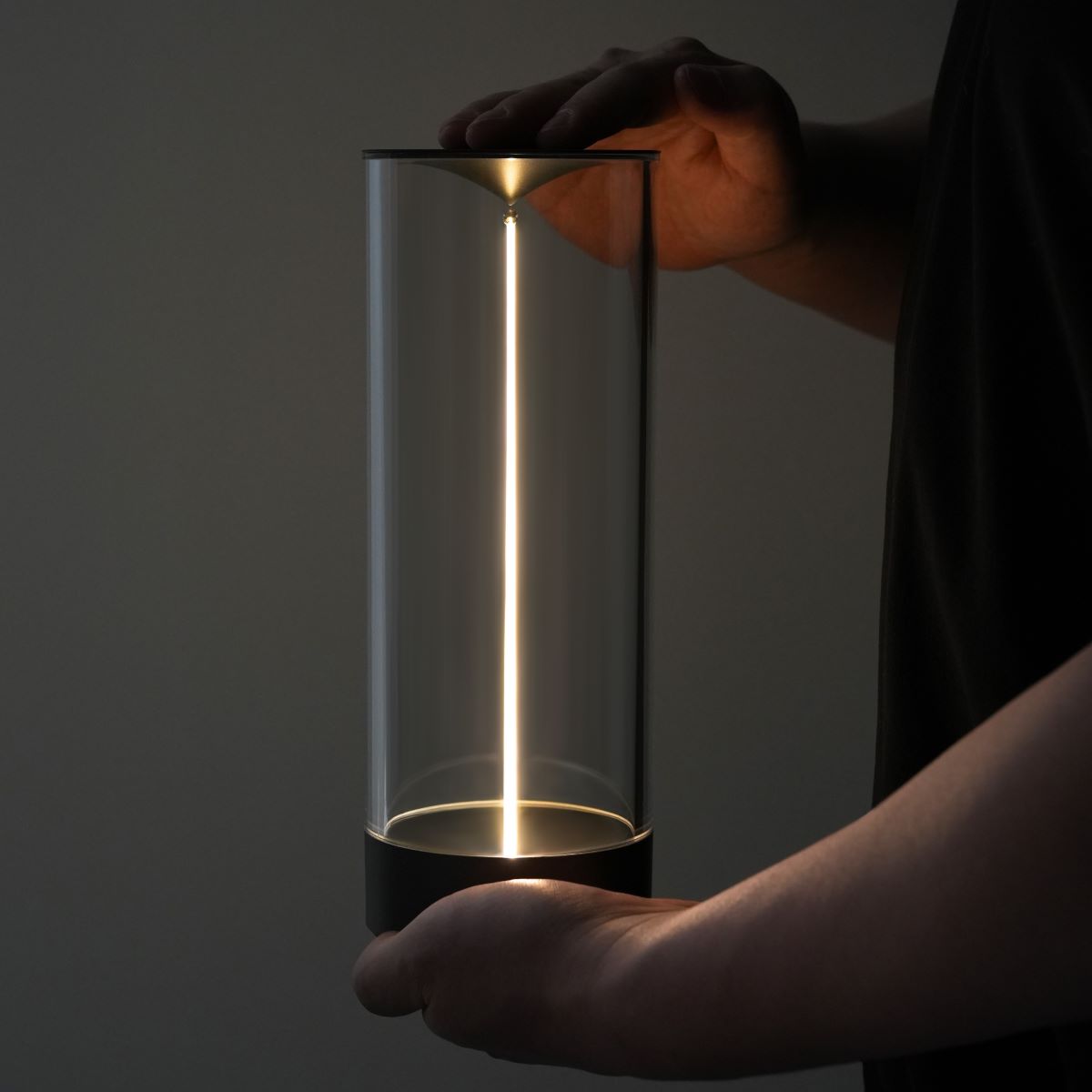 Collapsible LightRay Illuminator cordless LED lamp with magnetic string and touch controls 7