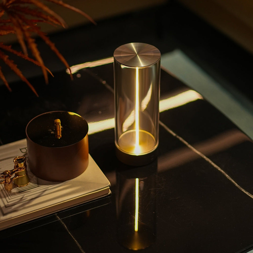 Collapsible LightRay Illuminator cordless LED lamp with magnetic string and touch controls 8