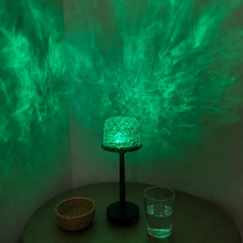 Cordless Aurora Northern Lights Projector Lamp with remote control and 16 customizable colors 15