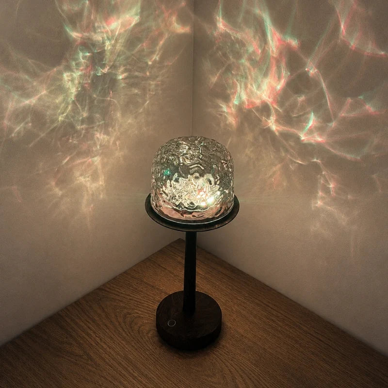 Cordless Aurora Northern Lights Projector Lamp with remote control and 16 customizable colors 9