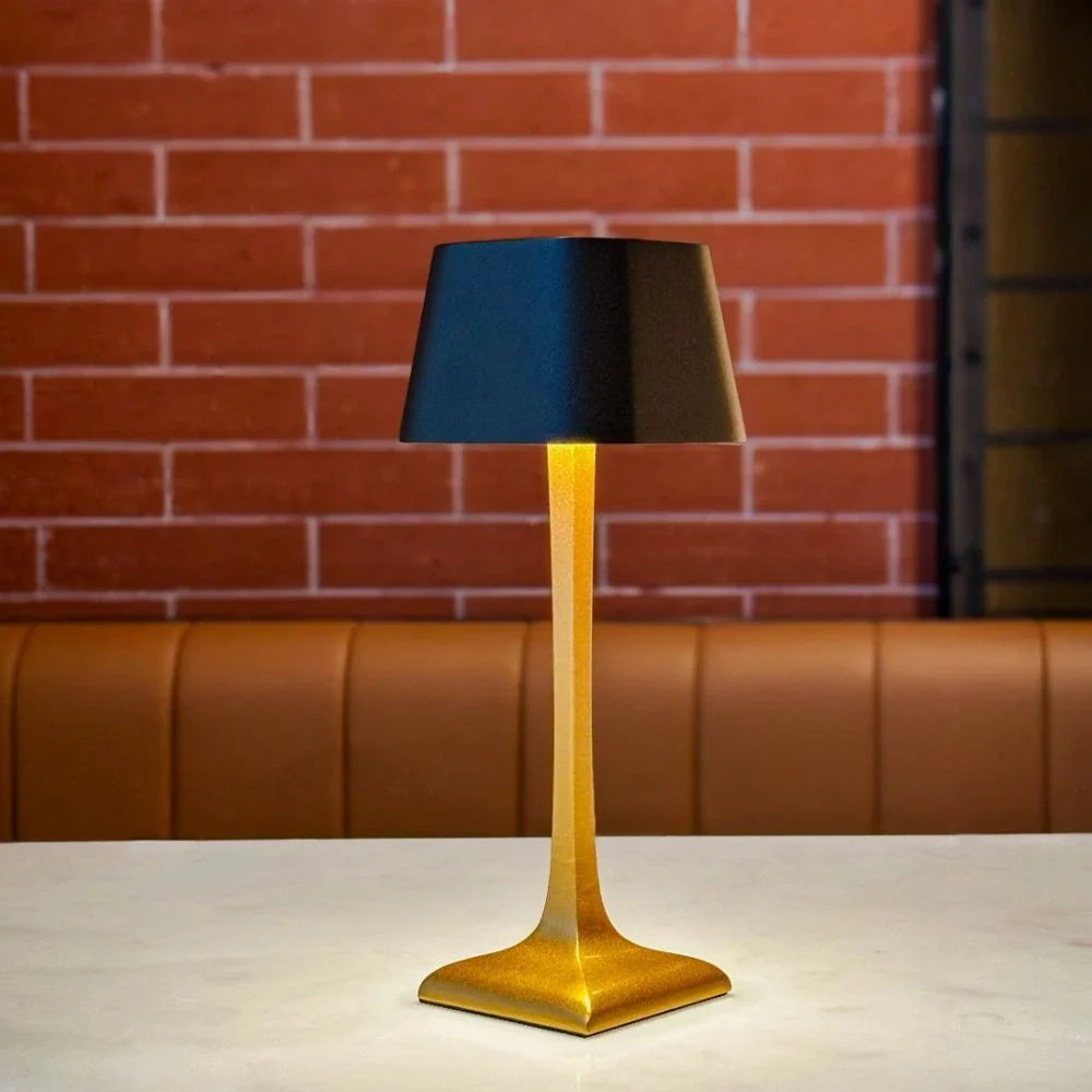 Cordless Eleganza table lamp with minimalist design, dimmable warm white lighting, and 14-16 hour battery life 7