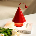Cordless GlowCap cone table lamp with dimmable LED and rechargeable battery 2