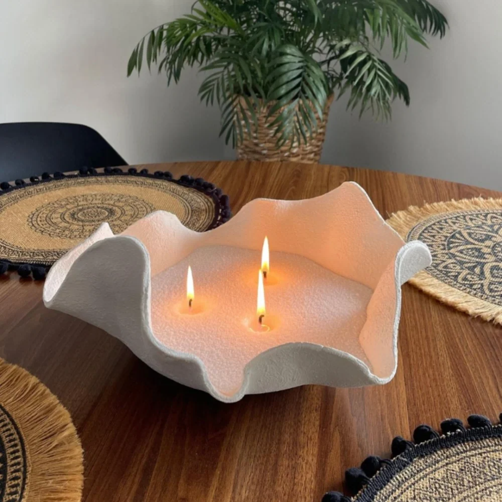 Sandela customizable DIY candle kit with ultra-fine sand, wicks, and fragrance options