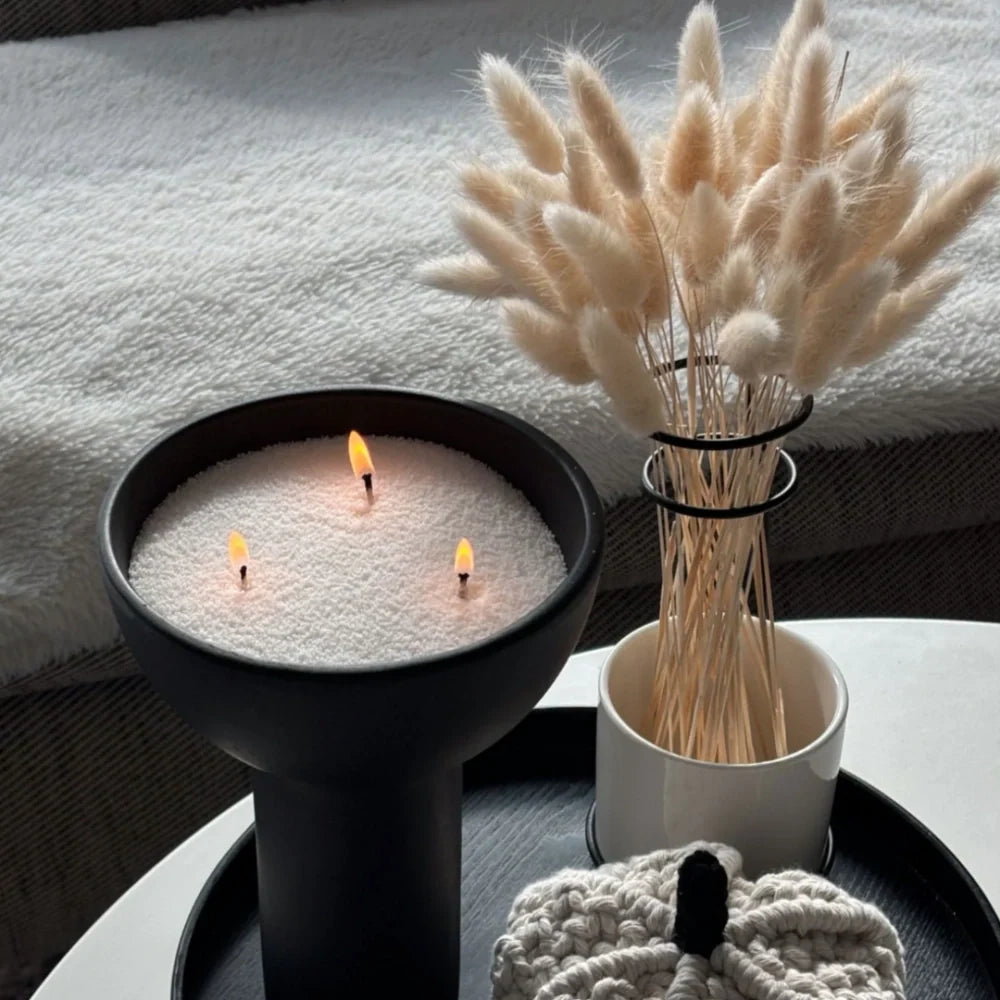 Sandela customizable DIY candle kit with ultra-fine sand, wicks, and fragrance options 11