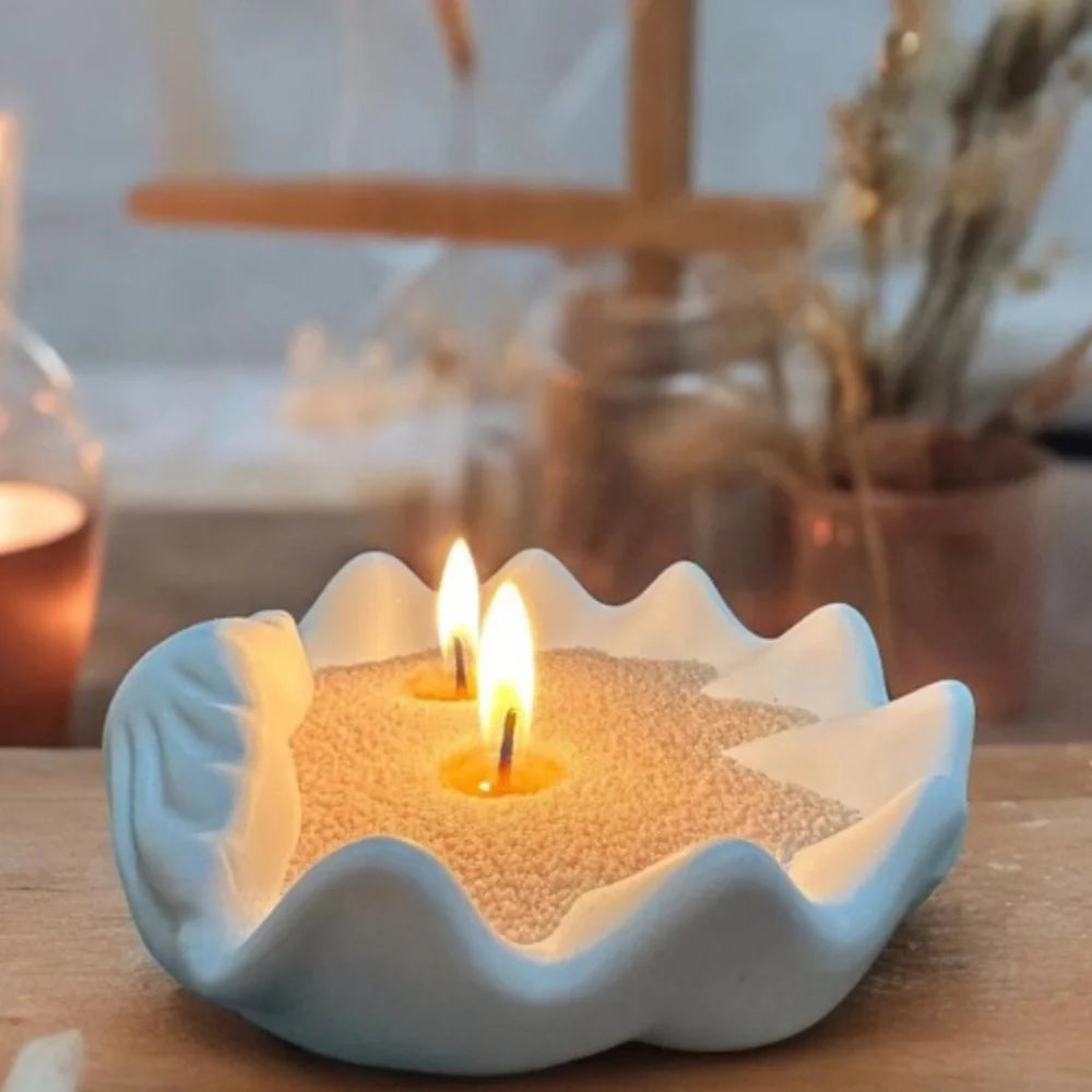 Sandela customizable DIY candle kit with ultra-fine sand, wicks, and fragrance options 8