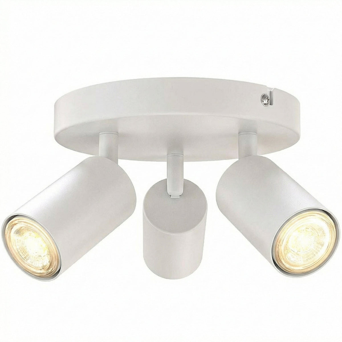 Directional adjustable anti-glare LED ceiling spotlight mounted on a contemporary ceiling 3