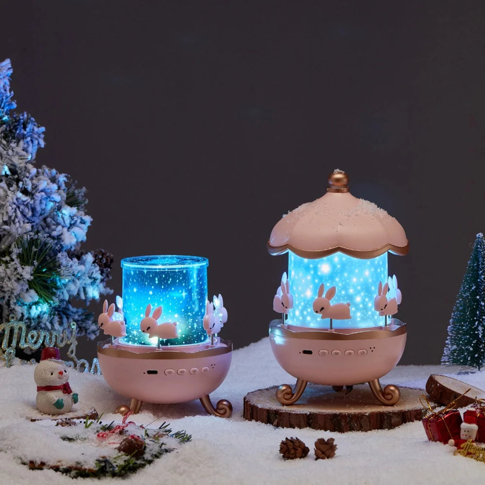 Enchanting starry projection light with fairytale scenes and colorful lighting modes for kids bedtime 6