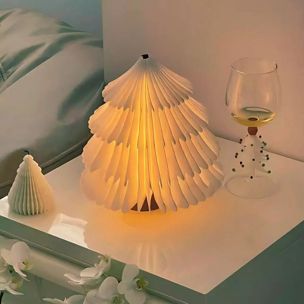 Foldable LumiFold portable LED book lamp with warm white light and 360-degree adjustable design 12