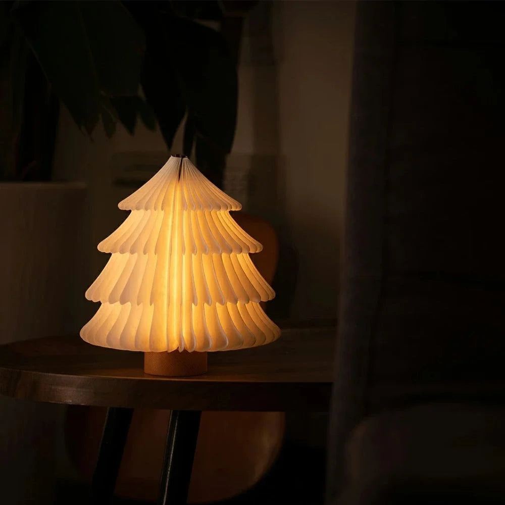 Foldable LumiFold portable LED book lamp with warm white light and 360-degree adjustable design 9