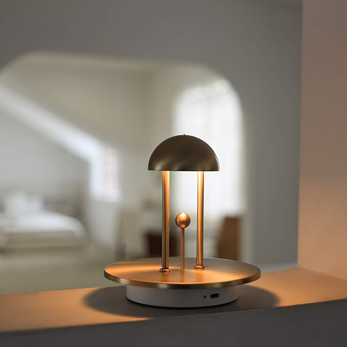 Gesture-controlled cordless table lamp with warm white dimmable light and 18-hour battery 10
