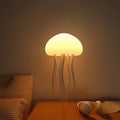 Interactive Medusa Floating Glow jellyfish lamp with dancing tentacles and multicolor LED display