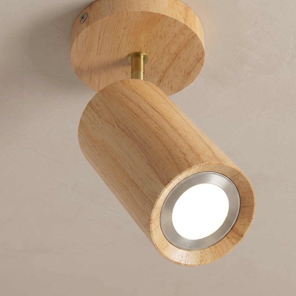 Adjustable ceiling spotlight with branch-style arms and multiple light heads. 8