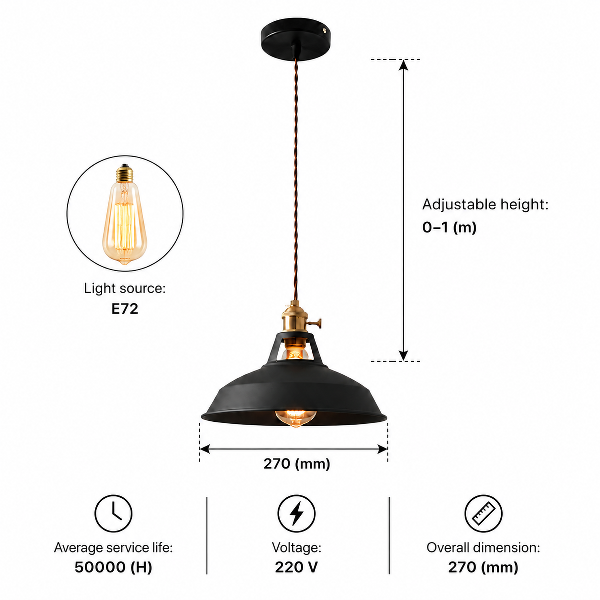 Stylish macaron pendant light for modern interiors. 10