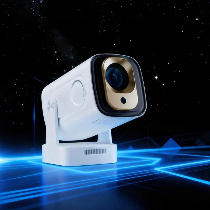 Portable compact Full HD projector with auto focus and remote control for home cinema 5