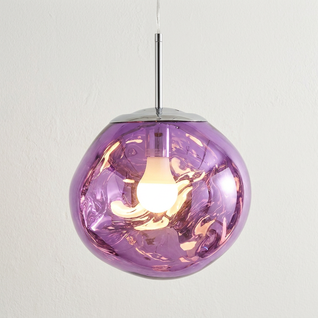 Prism Floating Chandelier with crystal design suspended in mid-air 7