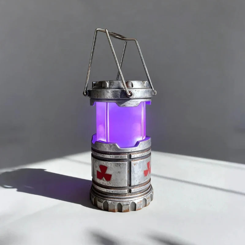 Radioactive NukeCore Lantern with glowing hazard design and radioactive core for gaming rooms 15