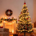 Remote-controlled illuminated silk ribbon light with warm white glow and 8 lighting modes