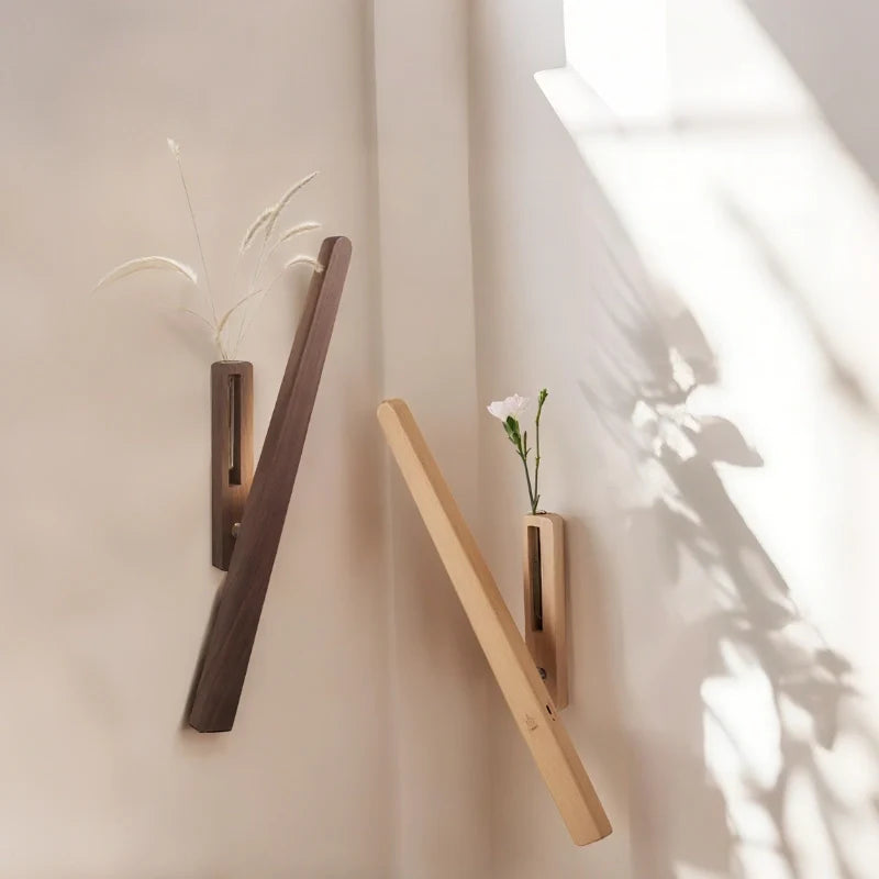 Rotatable EasyStick vase wall light with built-in planter, adjustable illumination, and touch control 15
