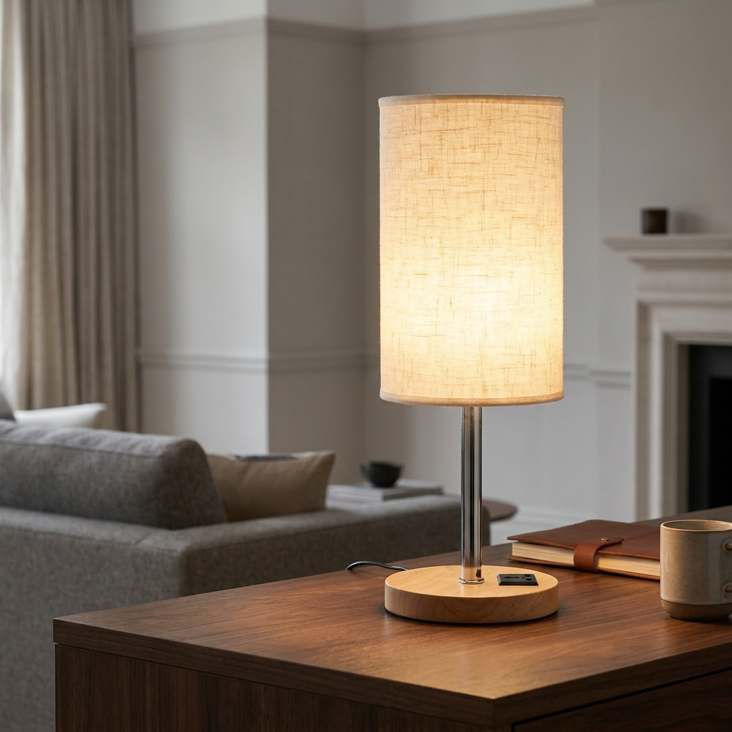 Elegant classic table lamp for stylish home decor.