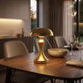 Elegant Ember Table Lamp with warm lighting options.