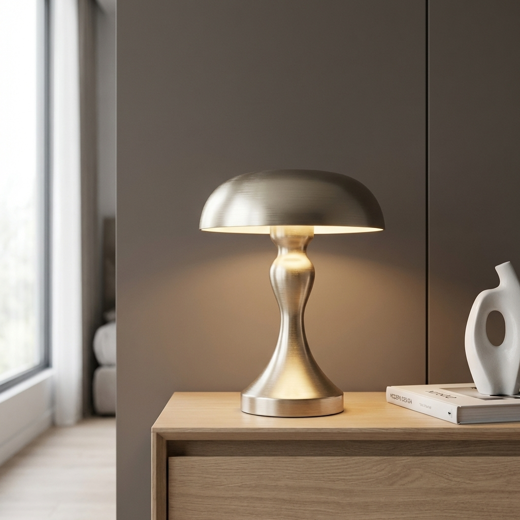 Elegant Ember Table Lamp with adjustable warm tones. 4