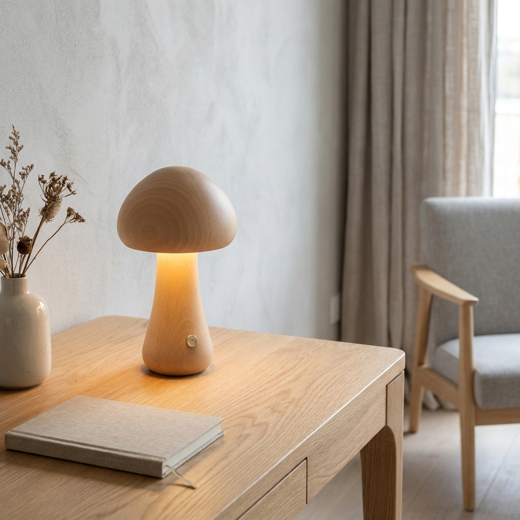Unique Forest Mushroom Lamp for stylish home decor.