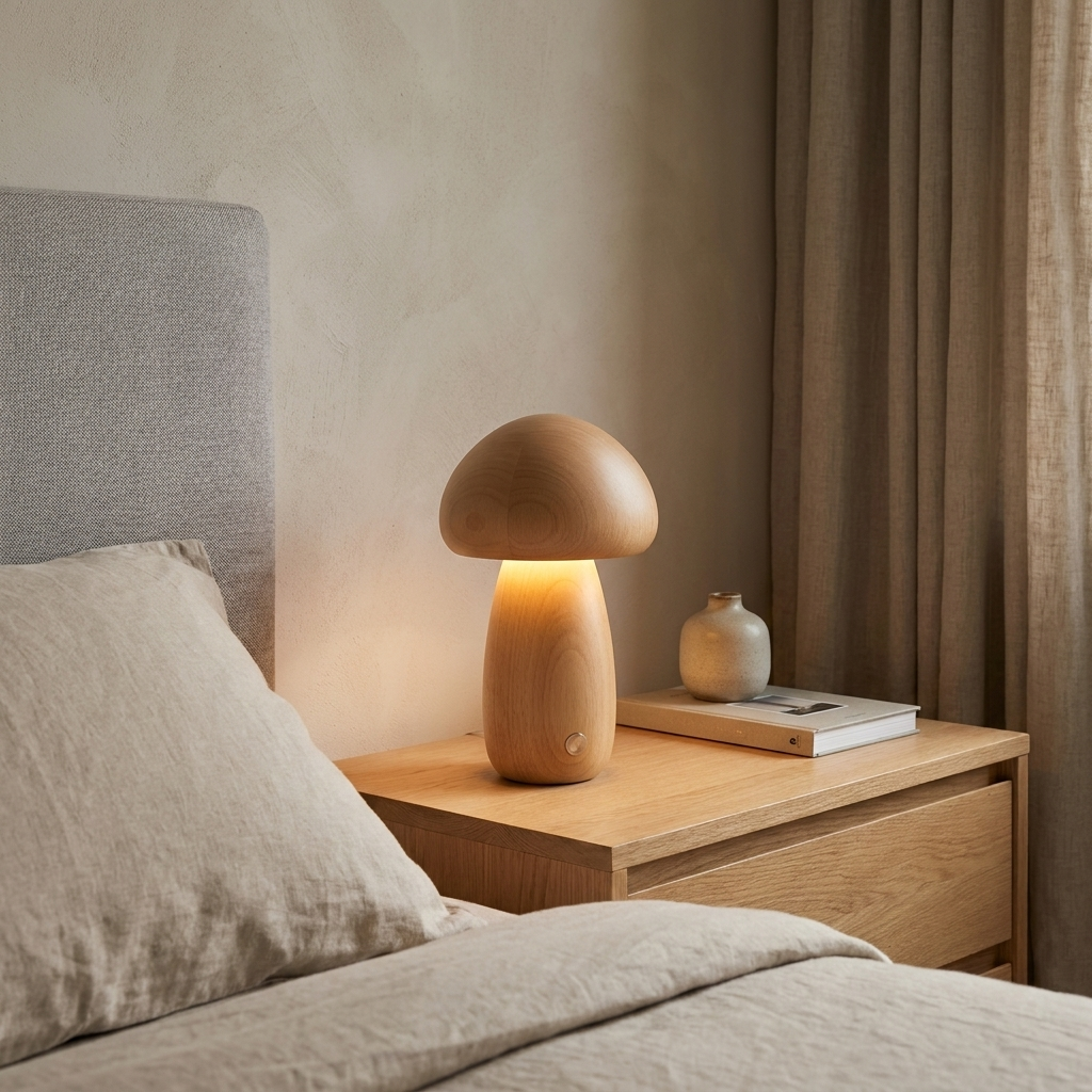 Unique Forest Mushroom Lamp for stylish home decor. 2