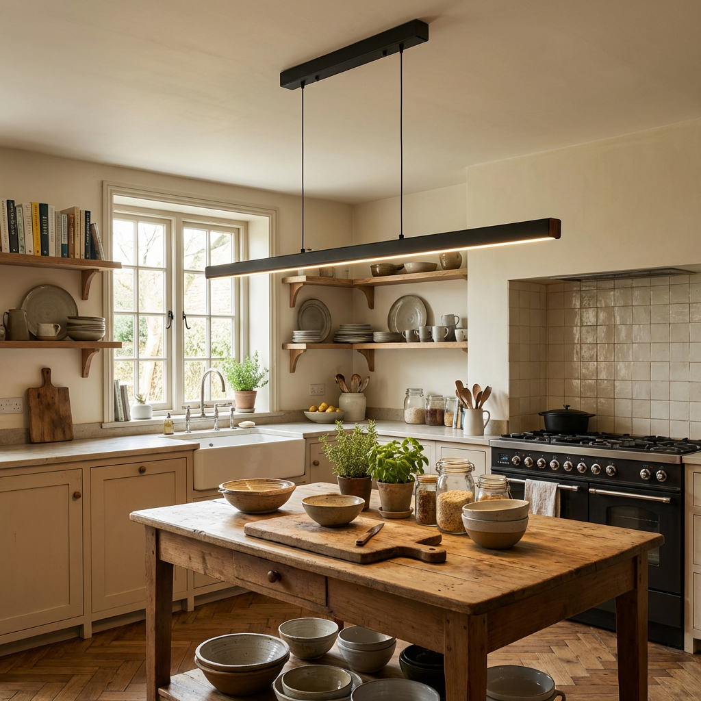 Horizon Pendant Light in black color 2