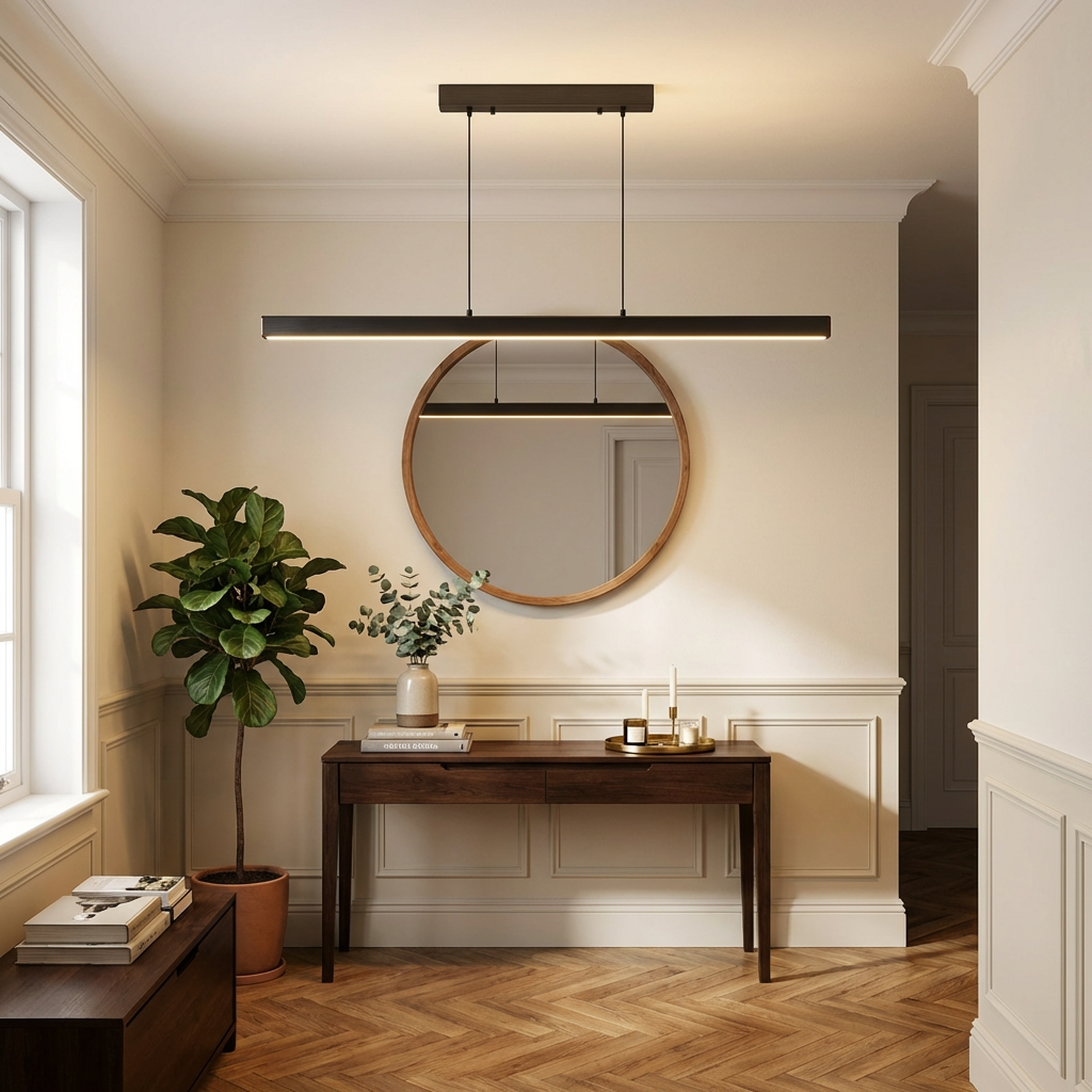 Horizon Pendant Light in black color 3