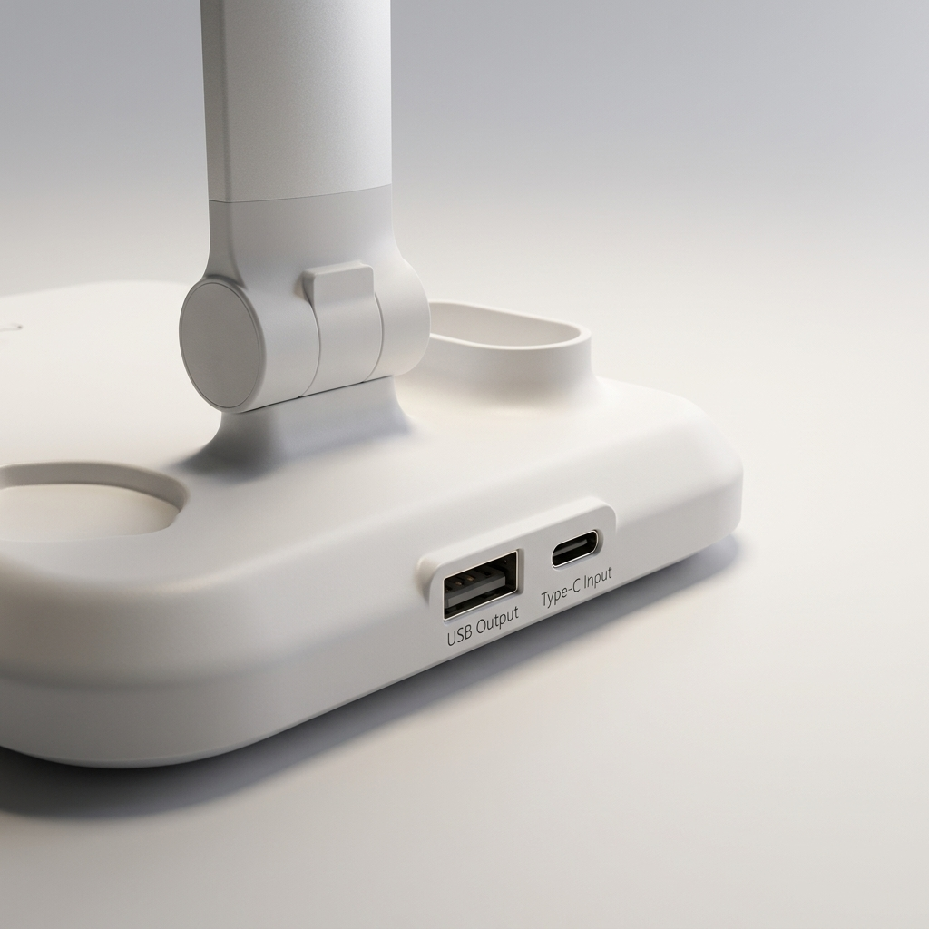 Stylish Hub Desk Lamp for modern workspaces 4
