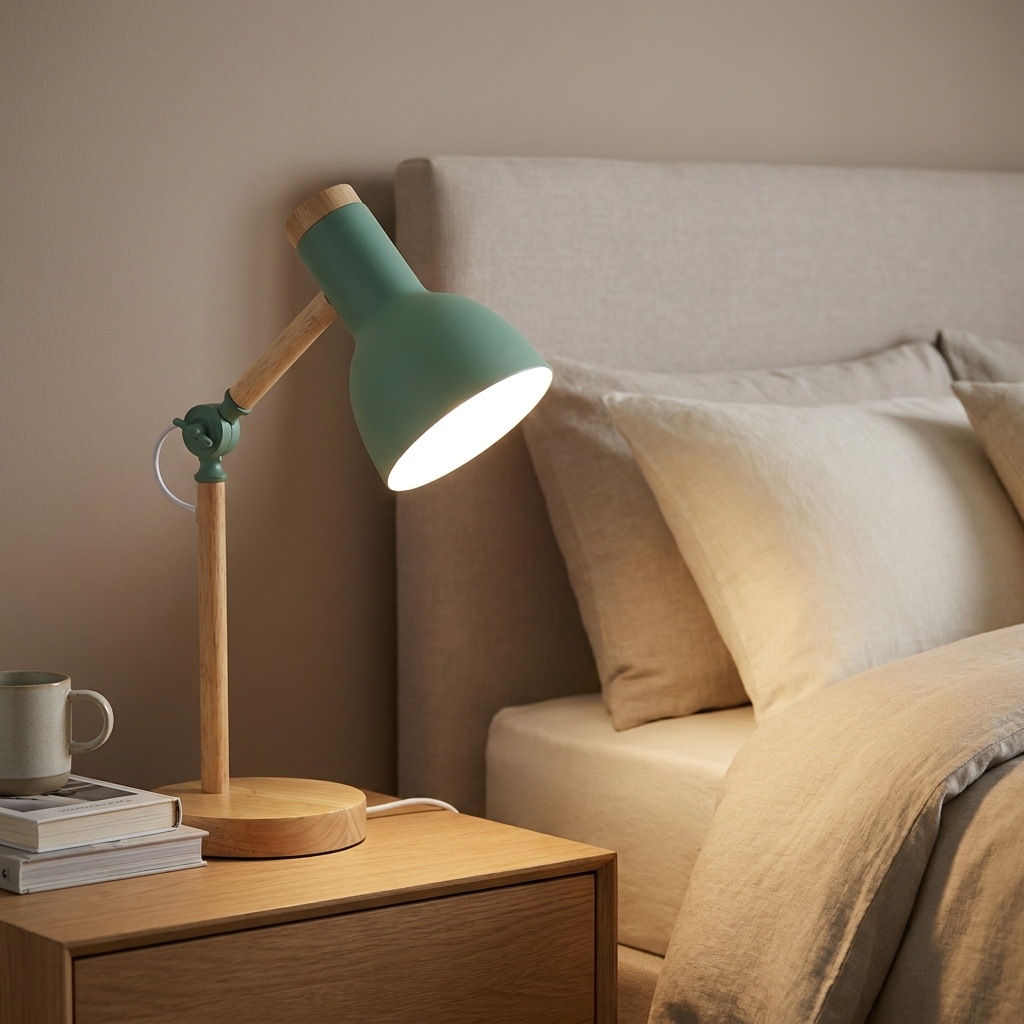 Stylish Nordic desk lamp for modern workspaces. 3