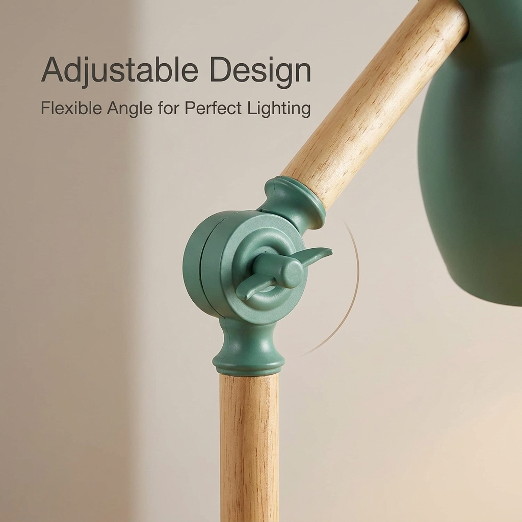 Stylish Nordic desk lamp for modern workspaces. 4