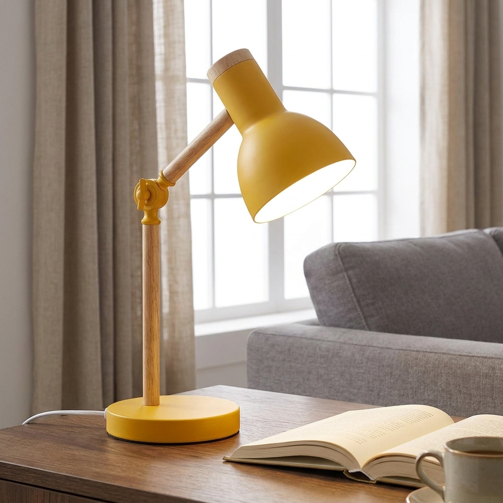 Stylish Nordic desk lamp for modern workspaces. 6